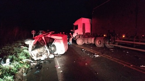 Homem fica gravemente ferido após acidente na BR-265