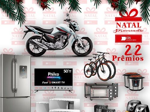Comércio de Lafaiete se prepara para o Natal e campanha com sorteio de brindes retorna