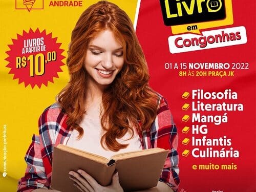 Congonhas recebe Feira Popular do Livro