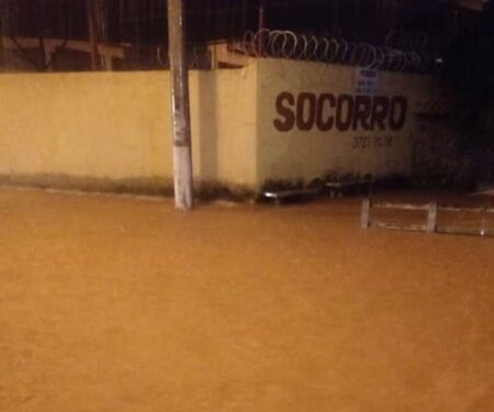 Lafaiete volta a sofrer com alagamentos e registra 10 desalojados