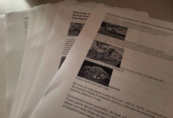 Reportagens do Fato Real colaboram com CPI do transporte público