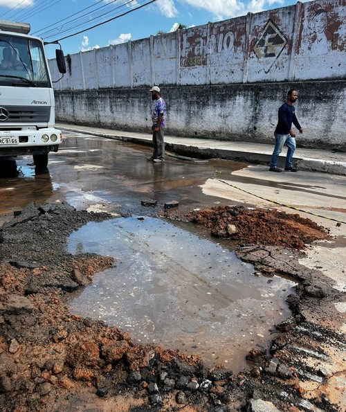 Rodoviária interditada para manutenção da Copasa