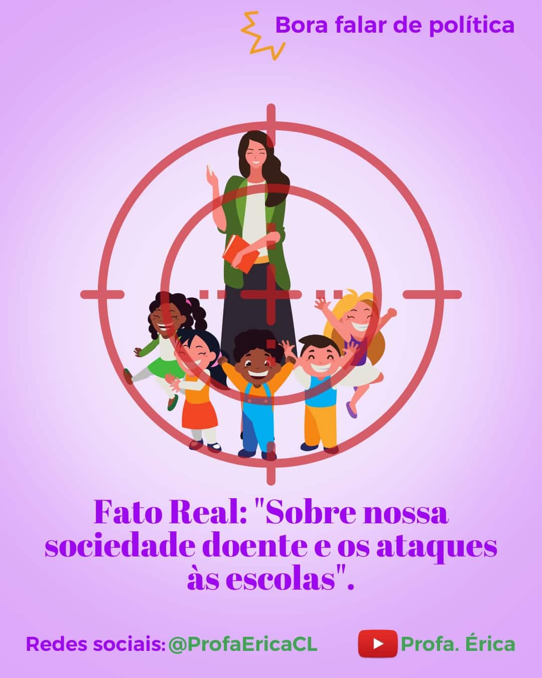 Sobre nossa sociedade doente e os ataques às escolas