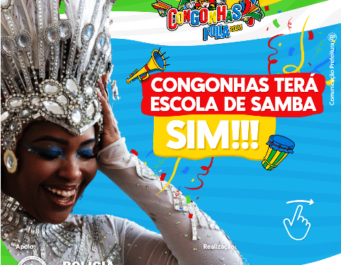 Carnaval voltará a ter Escola de Samba em Congonhas