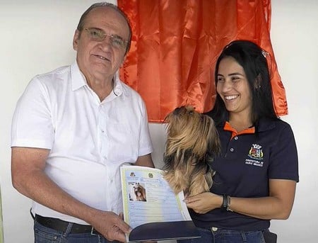 Animais em Ouro Branco terão microchip e certidão de registro
