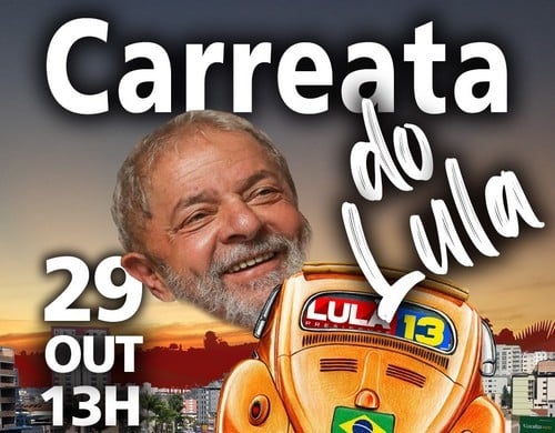 Carreata e CarnaLula fecham campanha de Lula em Lafaiete