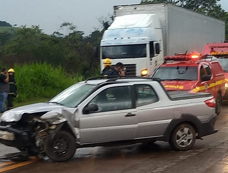 Acidente na BR 040 em Gagé