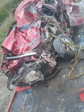 Duas pessoas morrem em acidente na BR-265