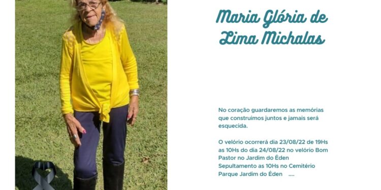 Maria Glória de Lima Michalas