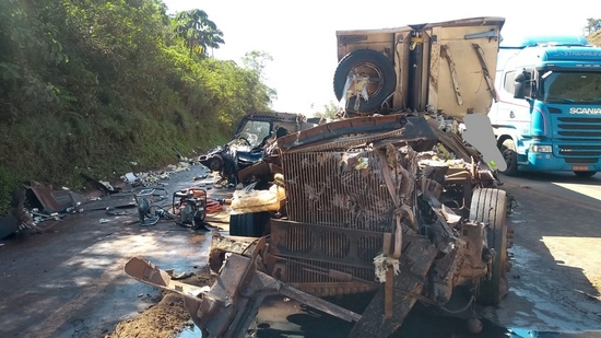 Tentativa de assalto provocou acidente e morte na BR 040