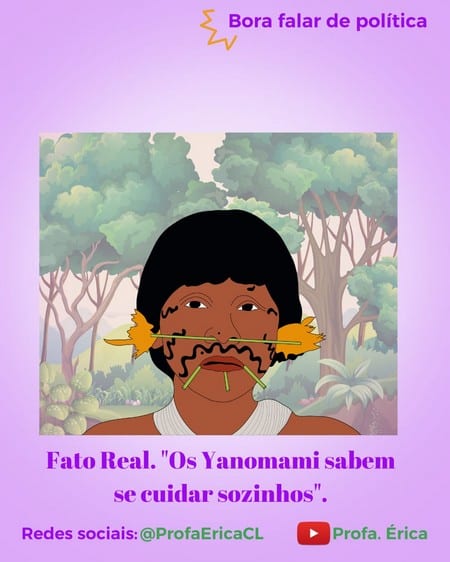 Os Yanomami sabem se cuidar sozinhos