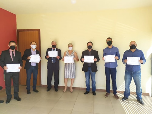 Carandaí diploma eleitos