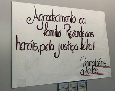Polícia Civil recebe homenagem de familiares de vítima de “Copasa” em Jeceaba