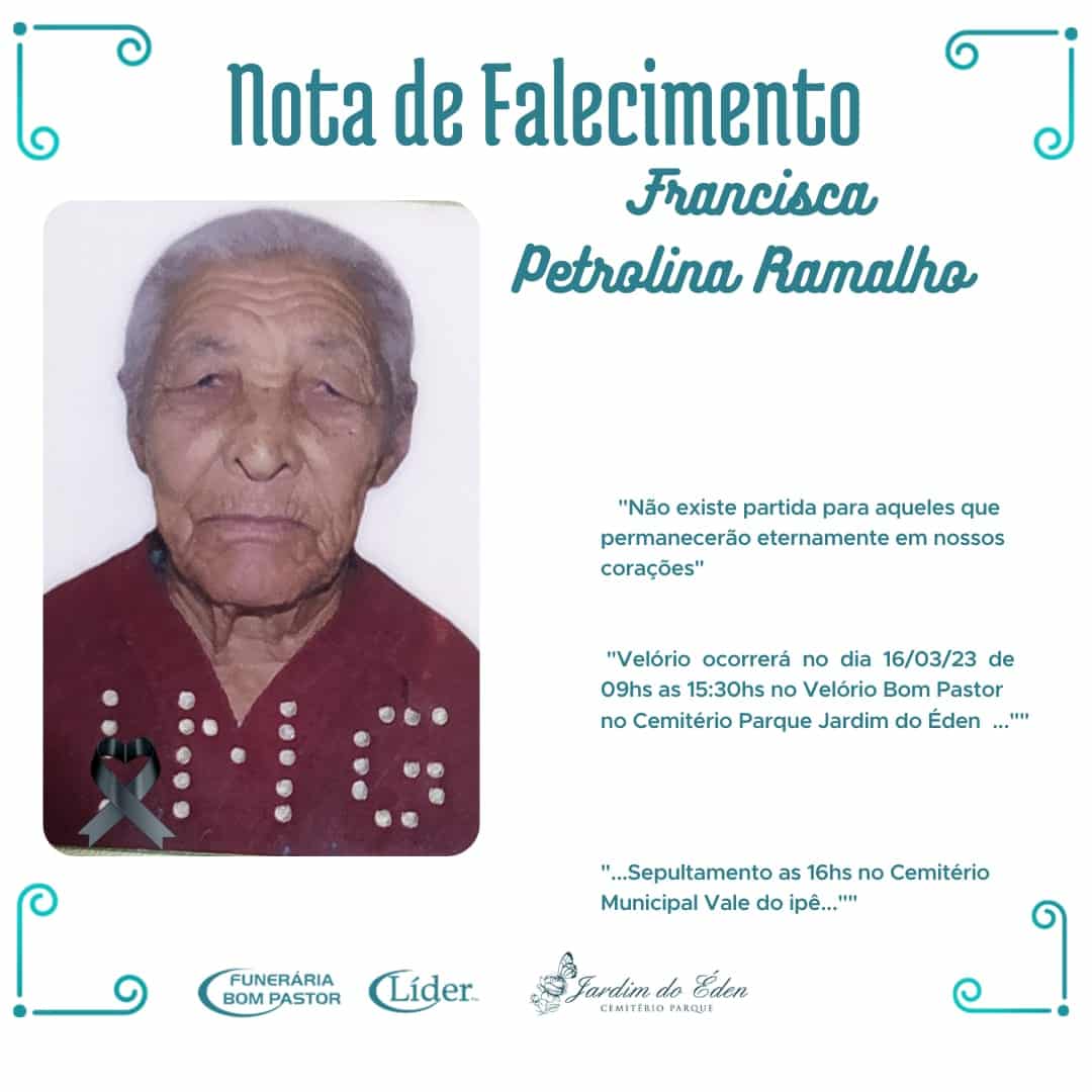 Francisca Petrolina Ramalho