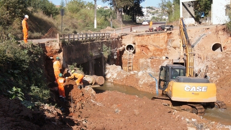 Prefeitura mantém obras em Lafaiete