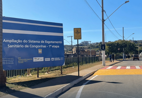 Canalização de esgoto no bairro Praia começa nesta segunda em Congonhas