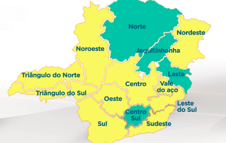 Estado autoriza Macrorregião Centro-Sul avançar para a onda verde do Minas Consciente