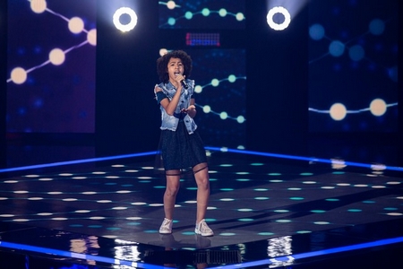 Candidata de Congonhas é aprovada na primeira fase do The Voice Kids 2020