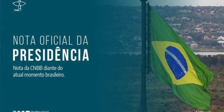 CNBB divulga nota sobre o atual momento da conjuntura brasileira