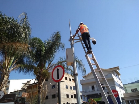 Começa implantação do sistema Olho Vivo em Ouro Branco