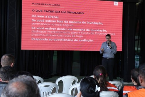 Começam nesta segunda reuniões para orientação sobre simulado de emergência de barragens em Congonhas
