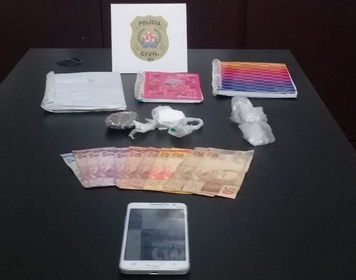 Preso suspeito de vender drogas através de aplicativo em Lafaiete