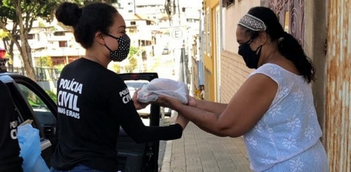 Campanha da Polícia Civil arrecada 12 toneladas de doações em Lafaiete