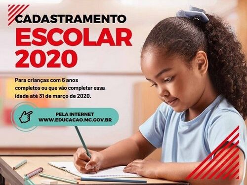Termina nesta sexta-feira cadastramento escolar para 2020