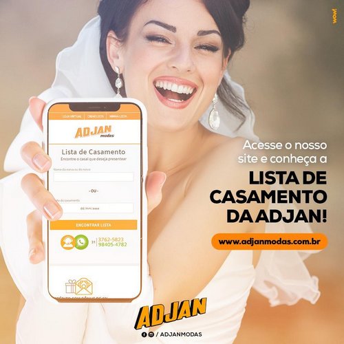 ADJAN inaugura plataforma exclusiva para listas de casamento