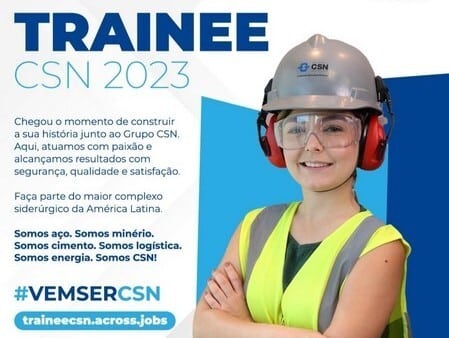 CSN abre vagas para trainees