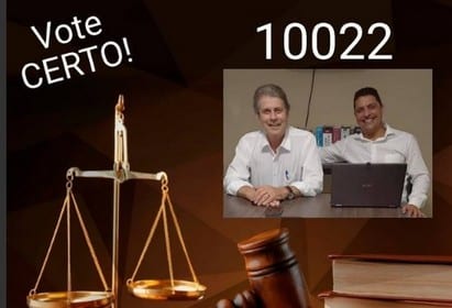 Pela união da advocacia vote 10022