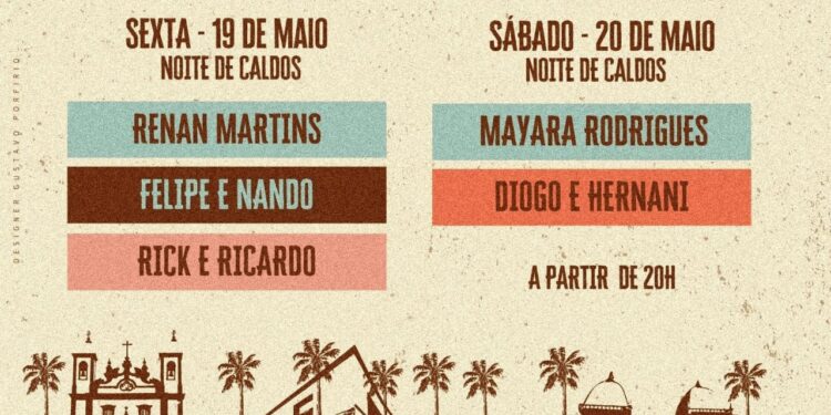 Festival de Quitanda tem Sá e Guarabyra em Congonhas