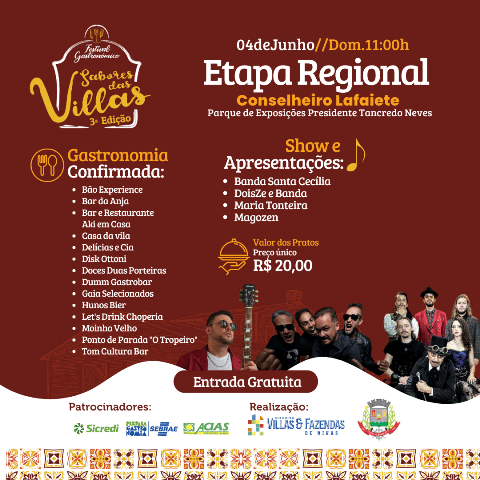 Festival Sabores das Villas entra na reta final
