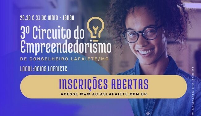 3º Circuito de Empreendedorismo de Conselheiro Lafaiete