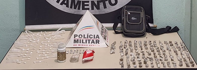 “Operação Mercúrio” da PM prende suspeitos de tráfico, armas, drogas e munições em Lafaiete