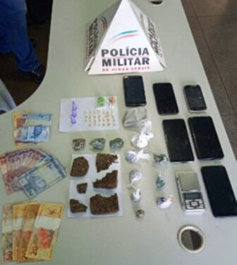 Trio é preso suspeito de  tráfico no bairro Santa Matilde