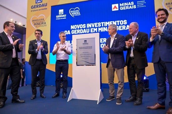 Gerdau anuncia investimento de R$ 3,2 bilhões beneficiando a região