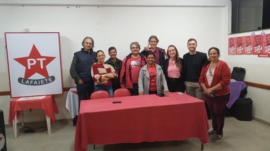 Vereadores do PT e PV de Lafaiete participam de reunião sobre federação partidária