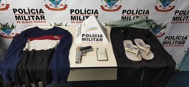 Homem usa arma de brinquedo para assalto em Ouro Branco
