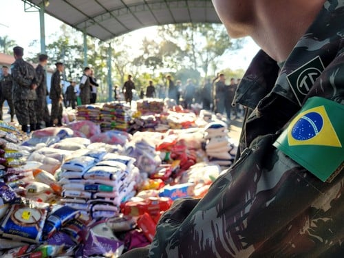TG de Lafaiete arrecada 15 toneladas de alimentos em campanha de combate à fome