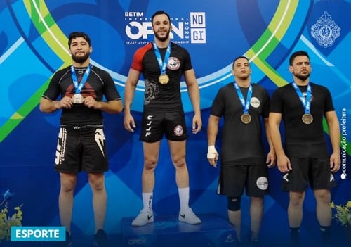 Atleta congonhense conquista pódio em campeonato internacional de jiu-jitsu
