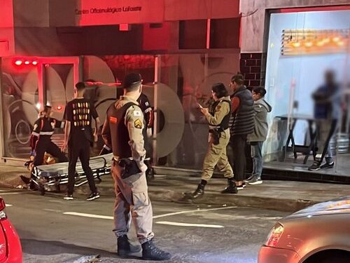 É grave estado de jovem baleado ontem em Lafaiete
