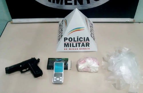 PM combate tráfico de drogas em Lafaiete e Congonhas