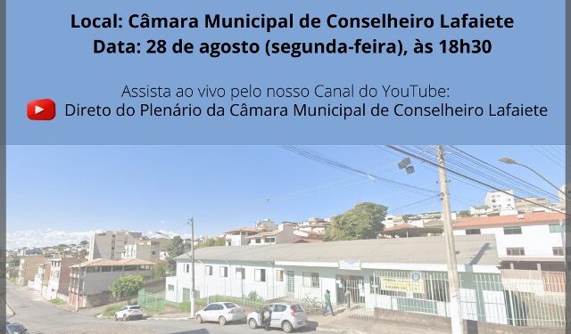 Hoje tem Audiência Pública sobre PSF’s de Lafaiete