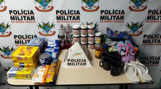 Cinco pessoas são presas por furtos em supermercados