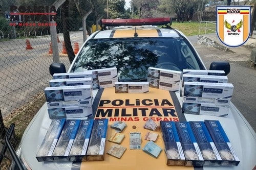 Preso suspeito de contrabando de cigarros
