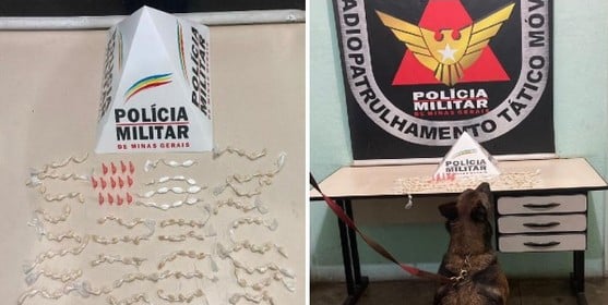 PM apreende crack e cocaína em ação no São Sebastião