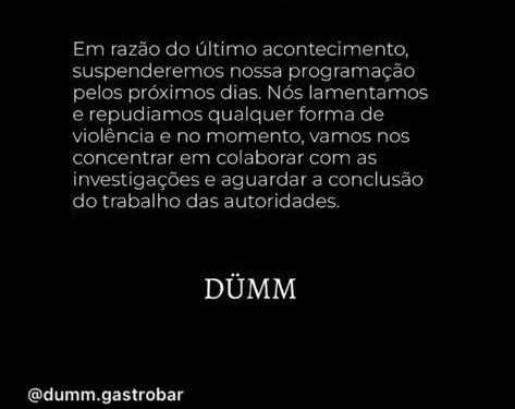 PM e Dümm emitem nota sobre tiroteio e morte em Lafaiete