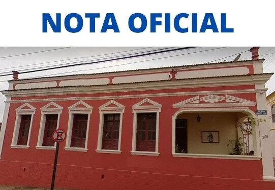 Prefeitura lamenta incêndio em casarão histórico de Entre Rios de Minas