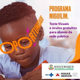 Alunos da rede pública farão testes visuais e receberão óculos gratuitamente